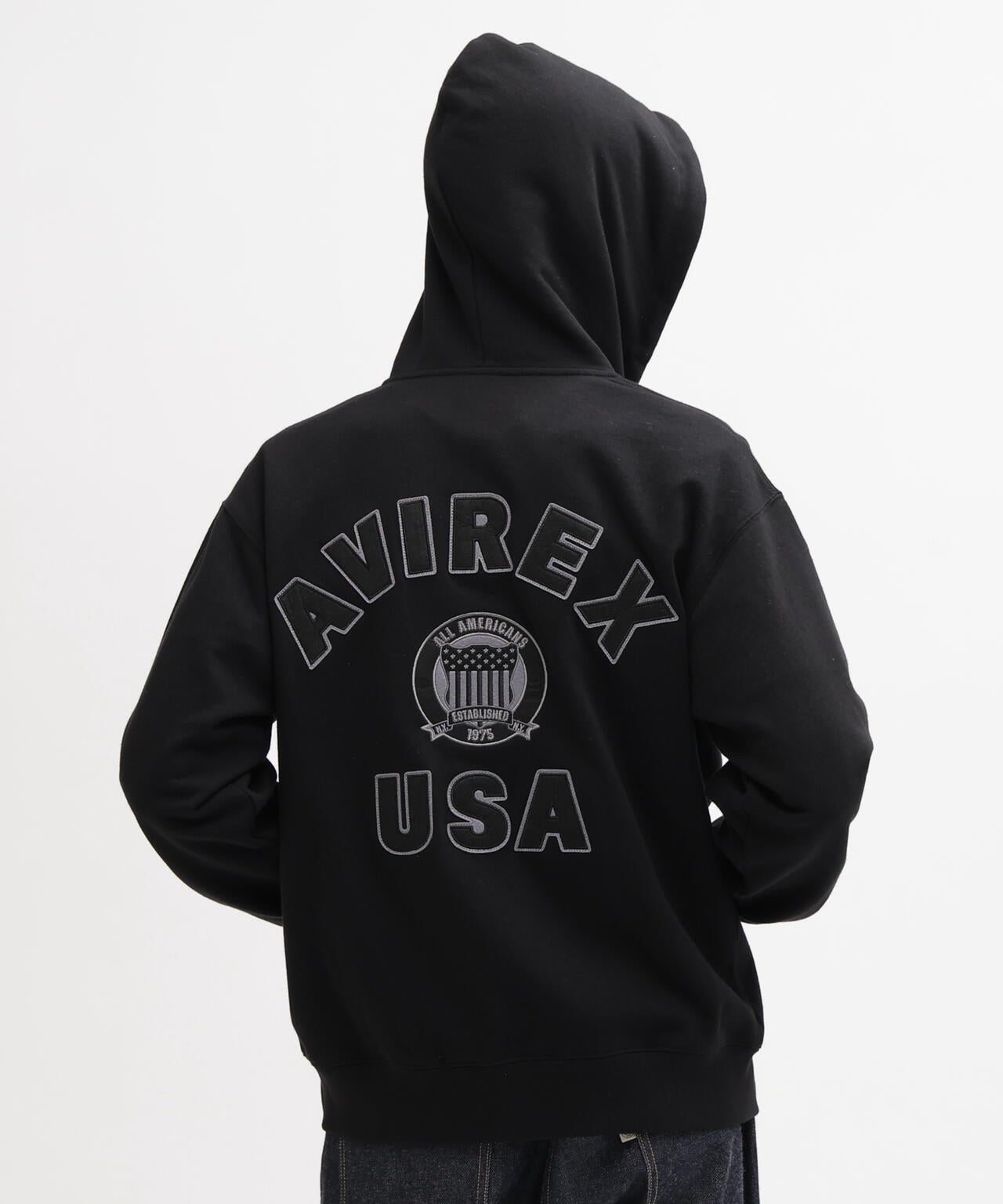 WEB&DEPOT限定》VARSITY ZIP UP PARKA | AVIREX（アヴィレックス