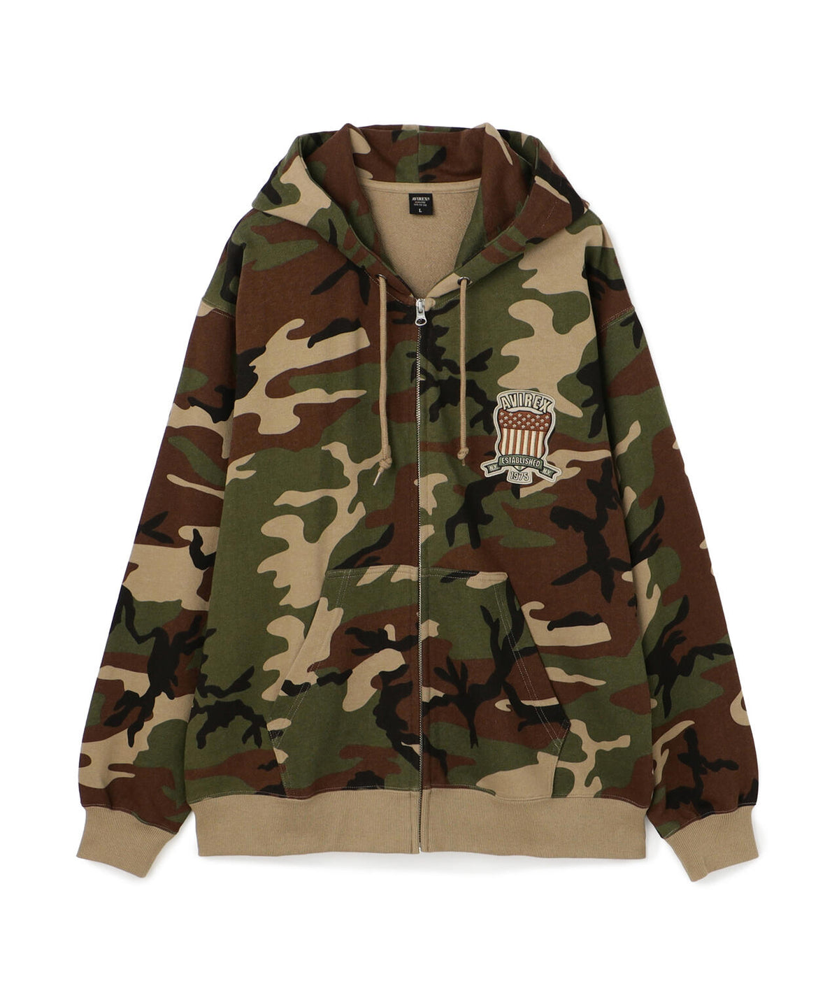 《WEB&DEPOT限定》VARSITY ZIP UP PARKA