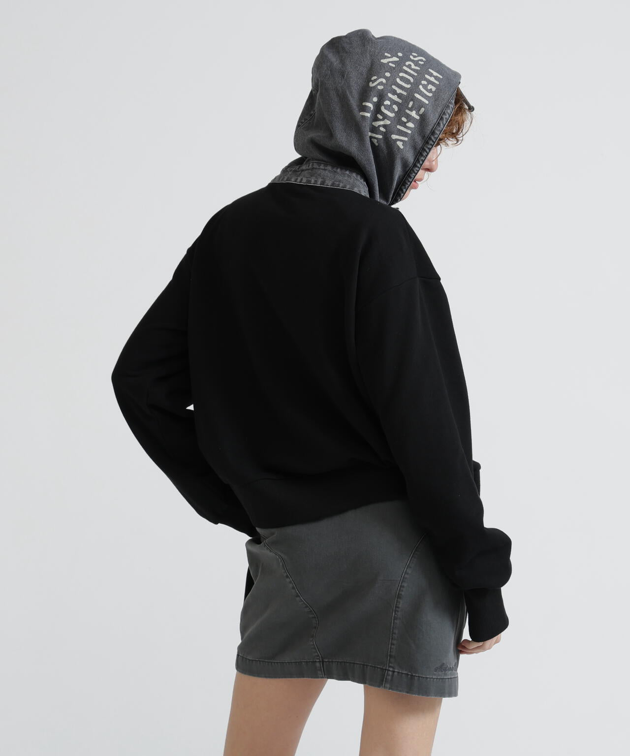 《NAVAL COLLECTION》DENIM COMBI PARKA