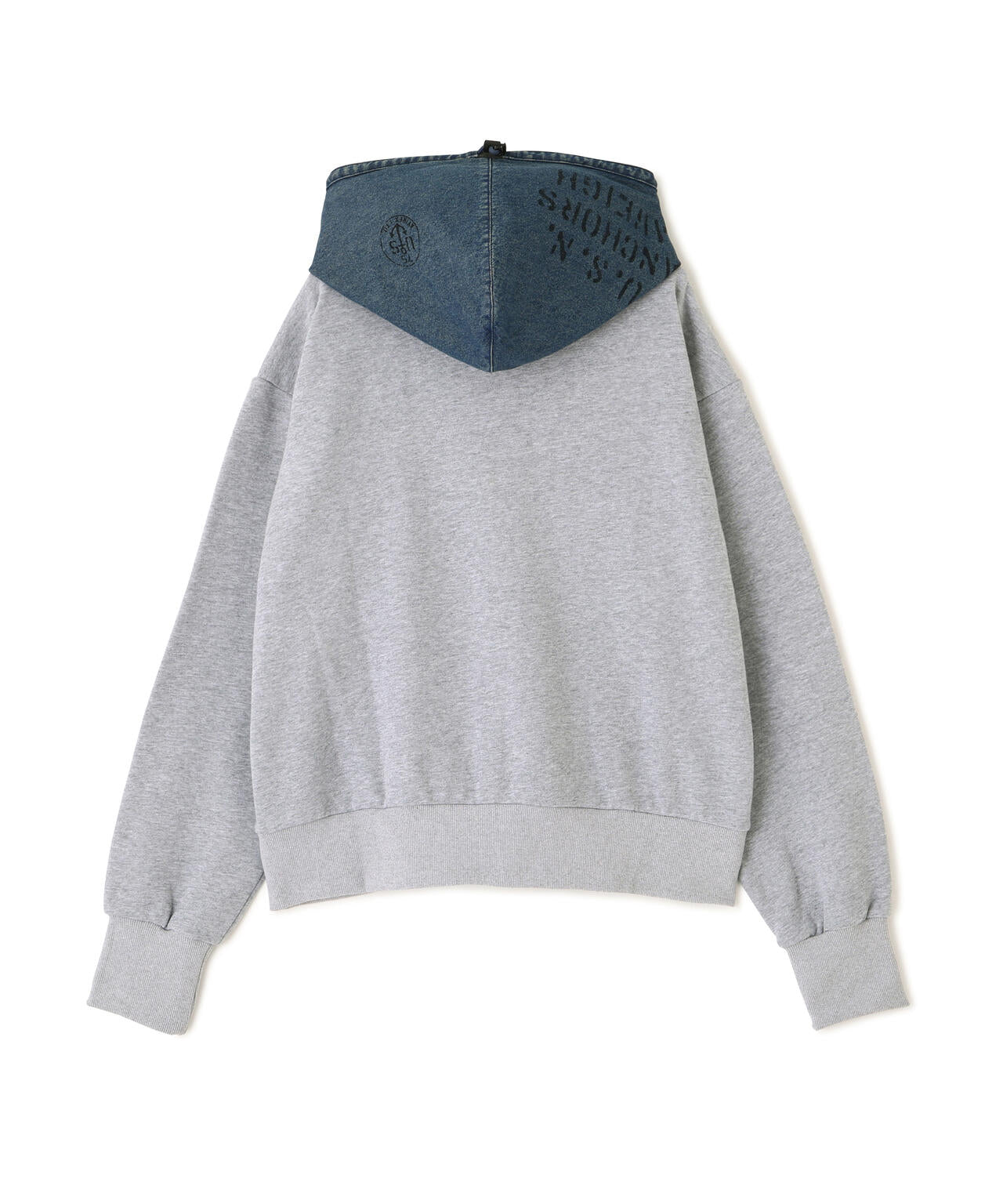 《NAVAL COLLECTION》DENIM COMBI PARKA