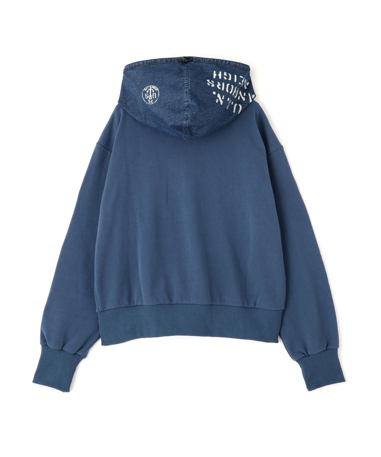 《NAVAL COLLECTION》DENIM COMBI PARKA