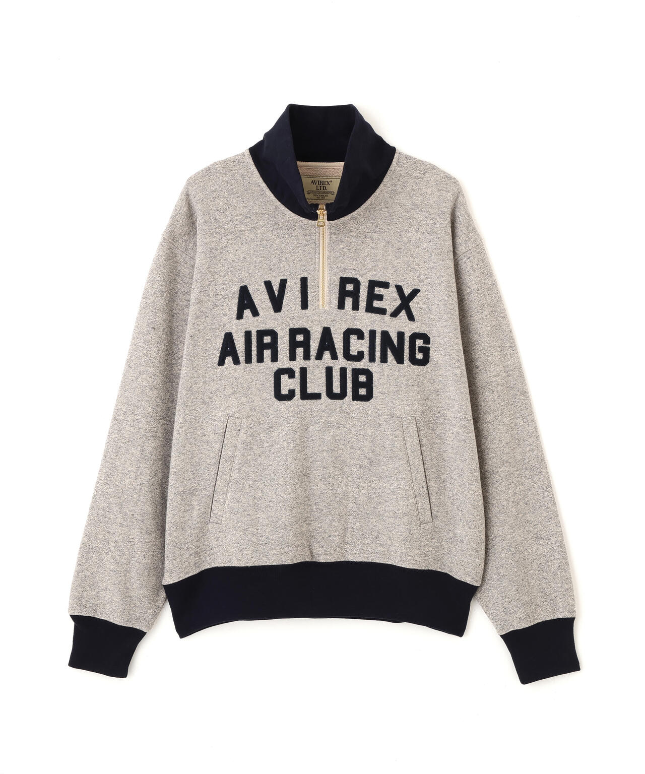 《A.A.R.C》PATCHED CLASSIC HALF ZIP