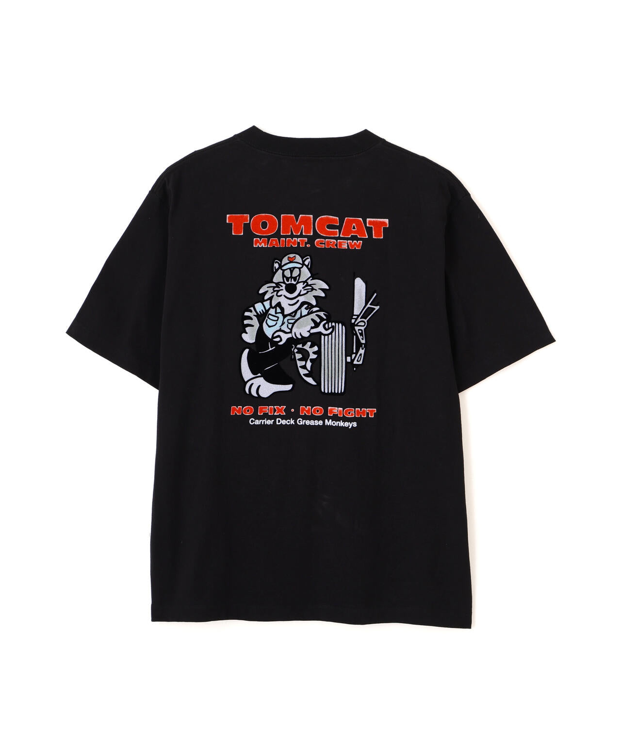 U.S. NAVY TOMCAT FLOCKY T-SHIRT