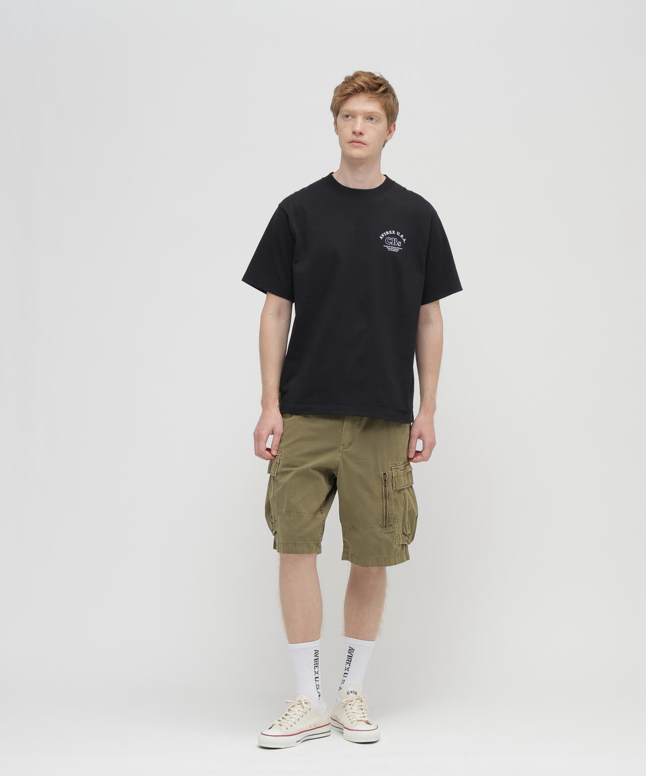 U.S. NAVAL CBs FLOCKY T-SHIRT | AVIREX（アヴィレックス） ｜【公式