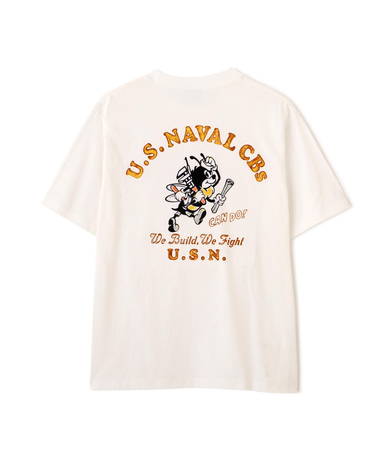 U.S. NAVAL CBs FLOCKY T-SHIRT | AVIREX（アヴィレックス） ｜【公式