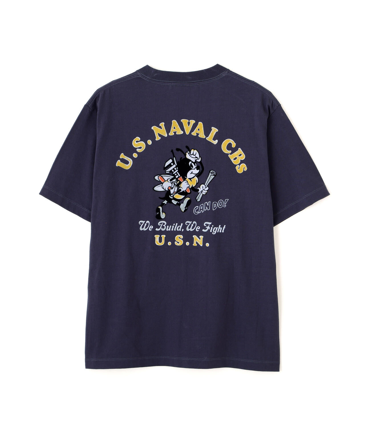 U.S. NAVAL CBs FLOCKY T-SHIRT | AVIREX（アヴィレックス） ｜【公式