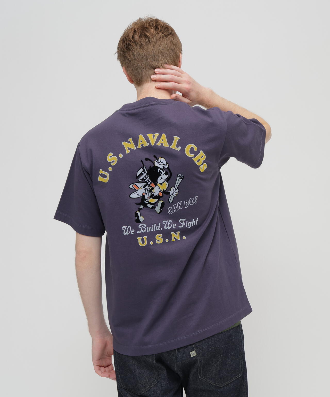 U.S. NAVAL CBs FLOCKY T-SHIRT | AVIREX（アヴィレックス） ｜【公式