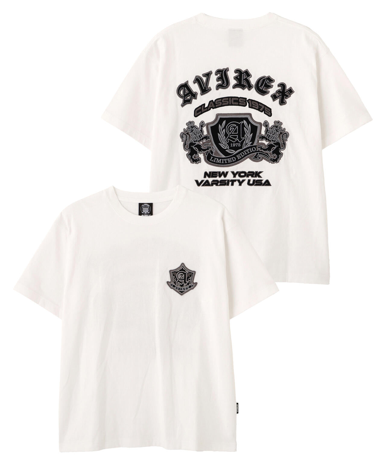 VARSITY T-SHIRT ”SELECTED AUTHORITY” | AVIREX（アヴィレックス