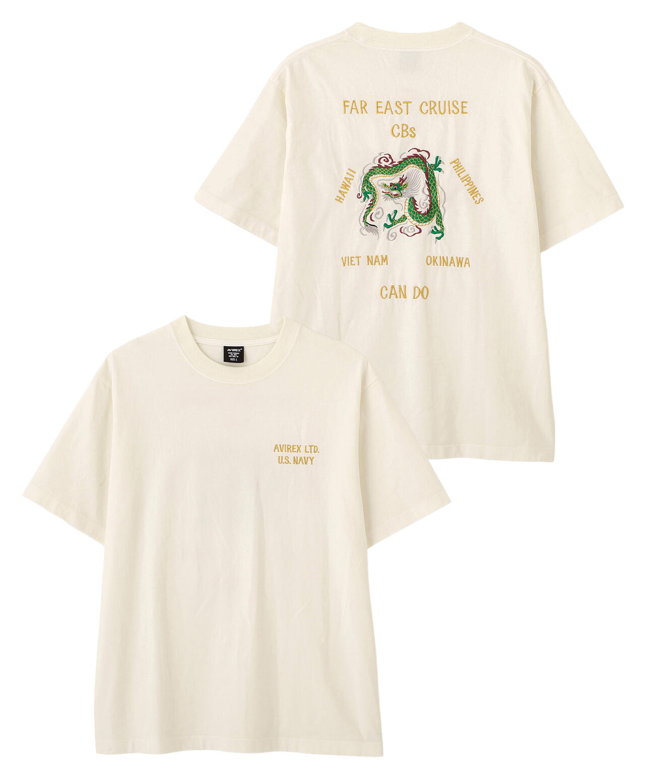 《NAVAL COLLECTION》SHORT SLEEVE T-SHIRT ”FAR EAST CRUISE”