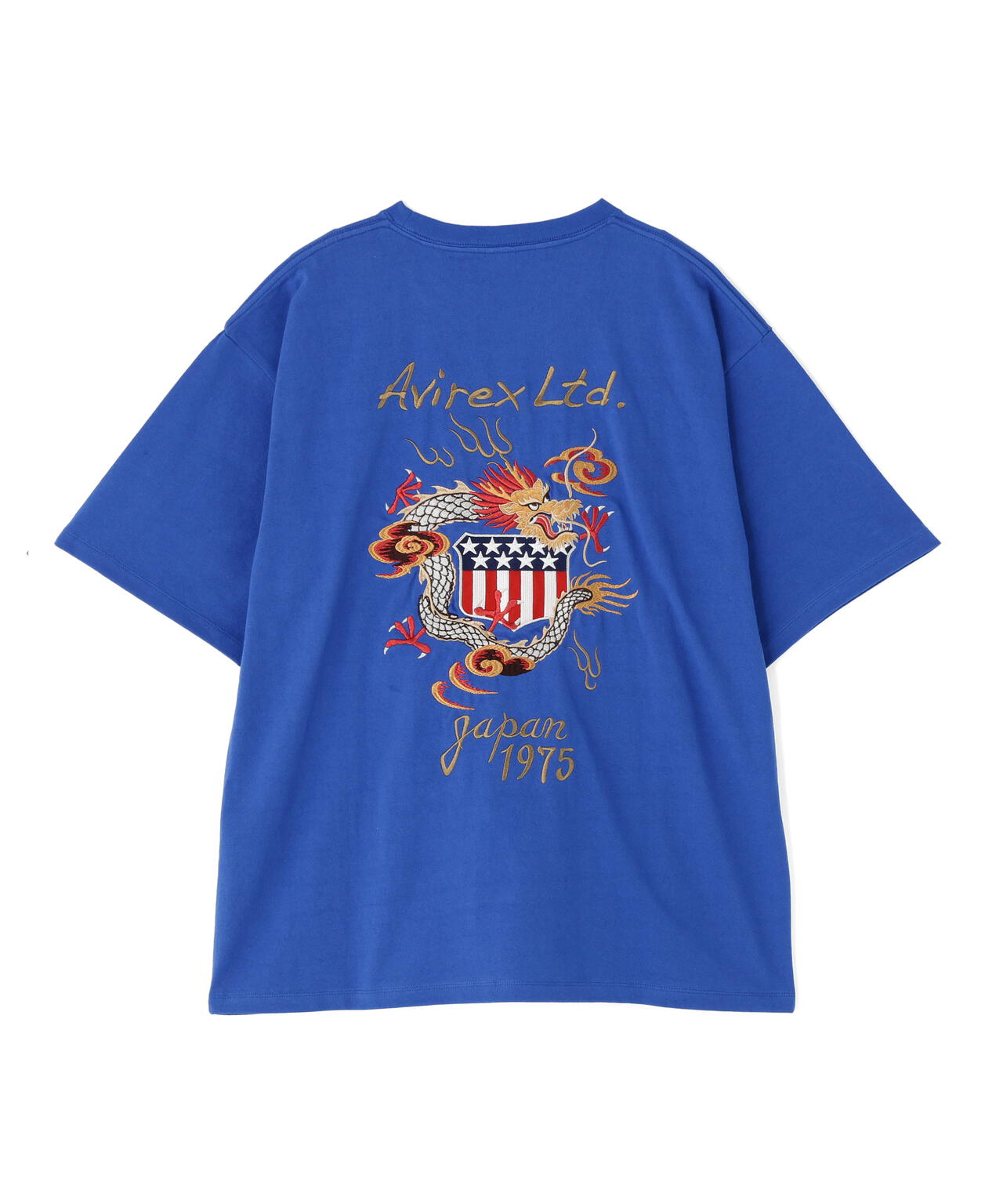 WEB&DEPOT限定》SOUVENIR EMBROIDERY T-SHIRT | AVIREX