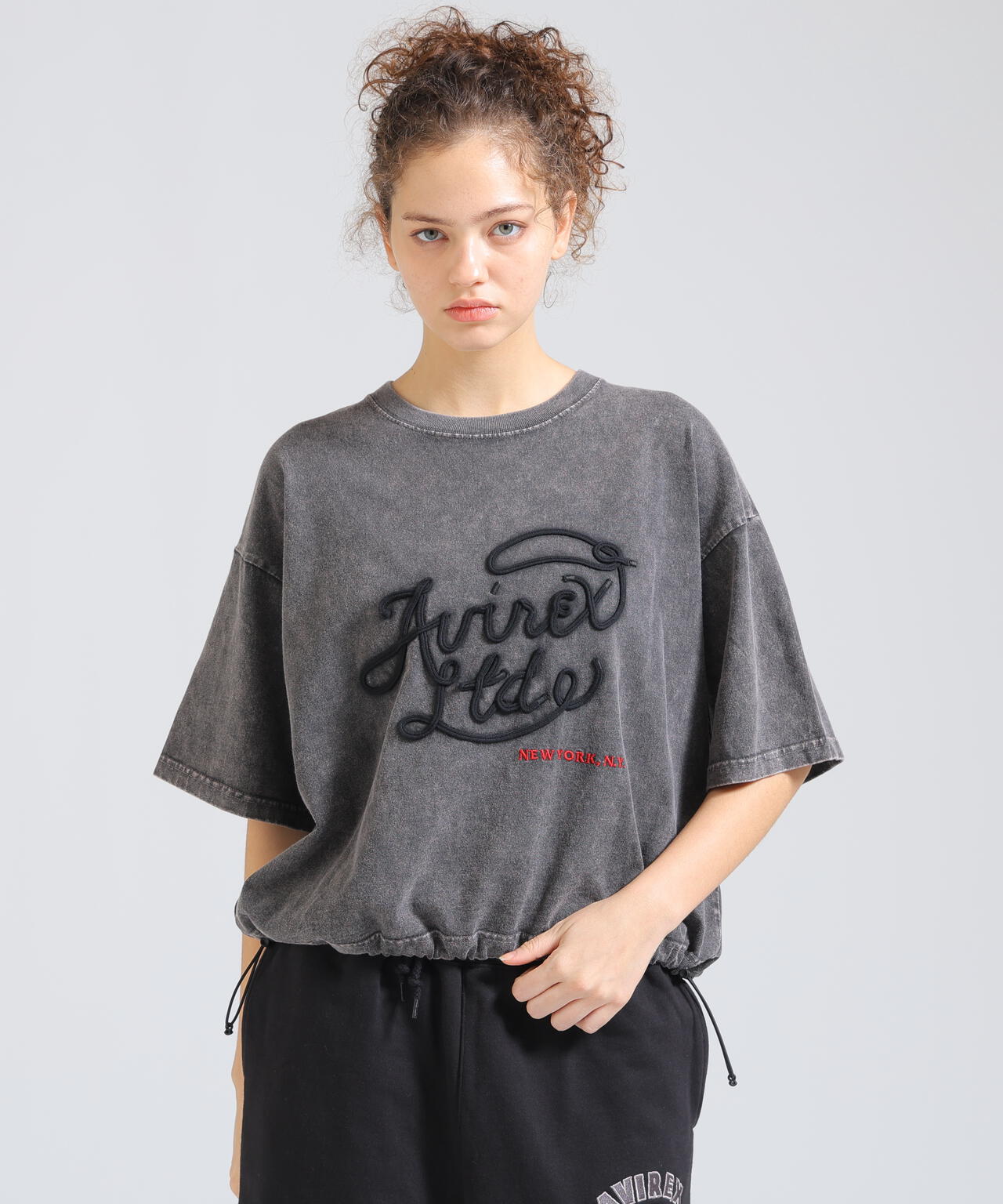 ROPE LOGO FADE WASH T-SHIRT | AVIREX（アヴィレックス） ｜【公式