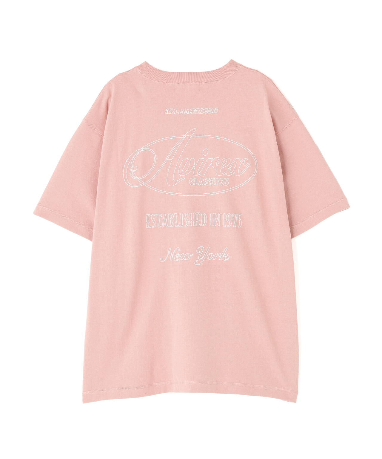 WOMAN》STITCH EMBROIDERY LOGO T-SHIRT | AVIREX（アヴィレックス