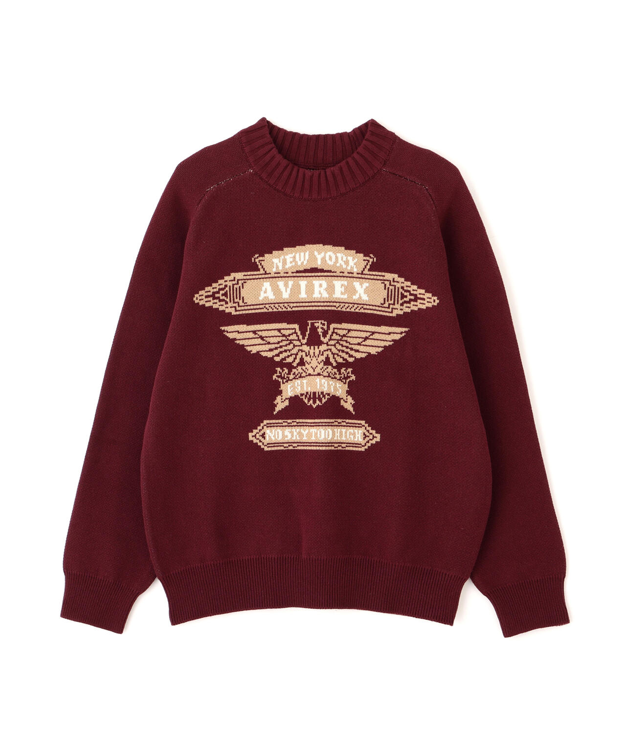 《直営店限定》FREEDOM SLEEVE COTTON KNIT ”EAGLES”
