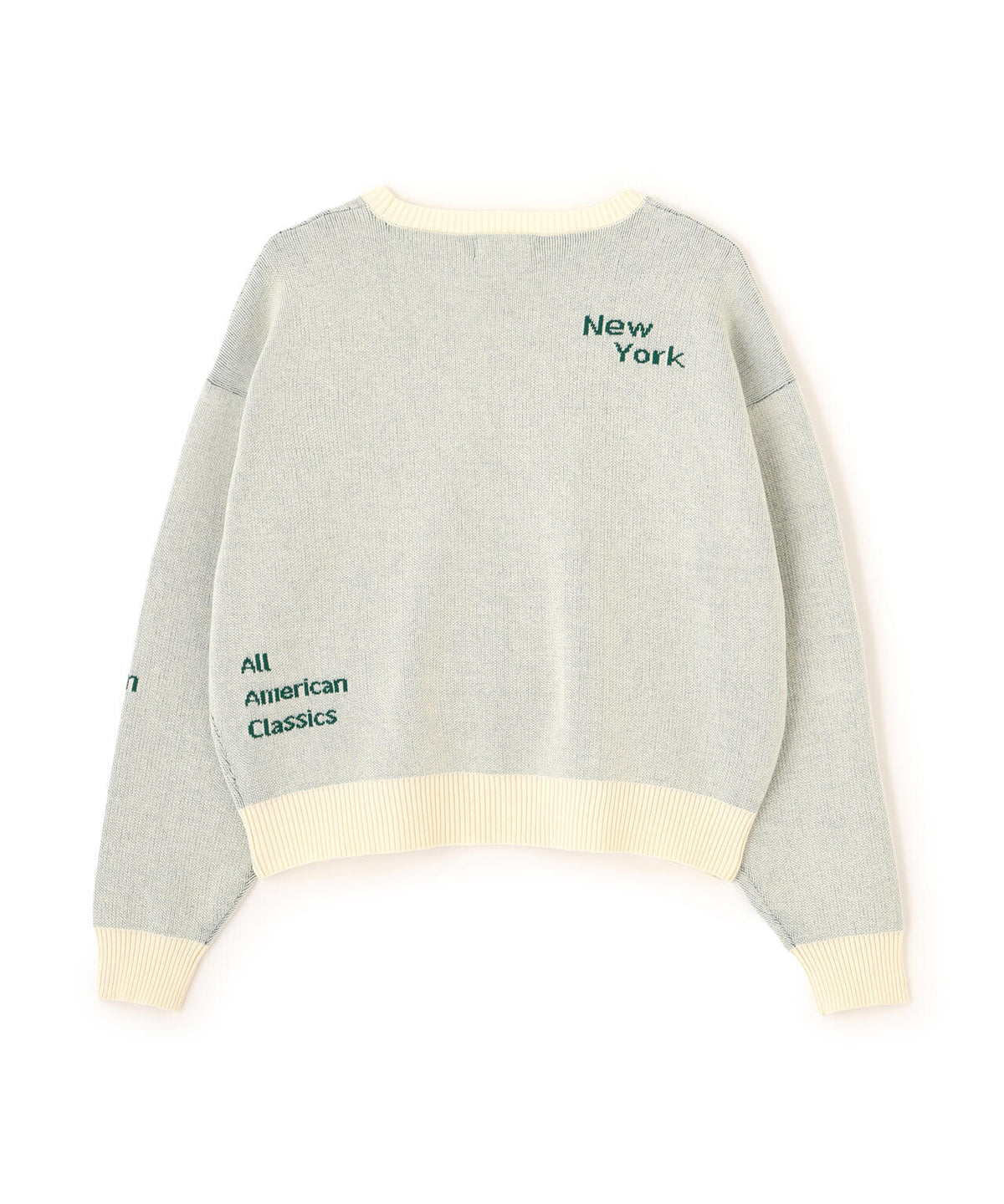 【直営店限定】LOGO JACQUARD AND EMBROIDERY TOPS
