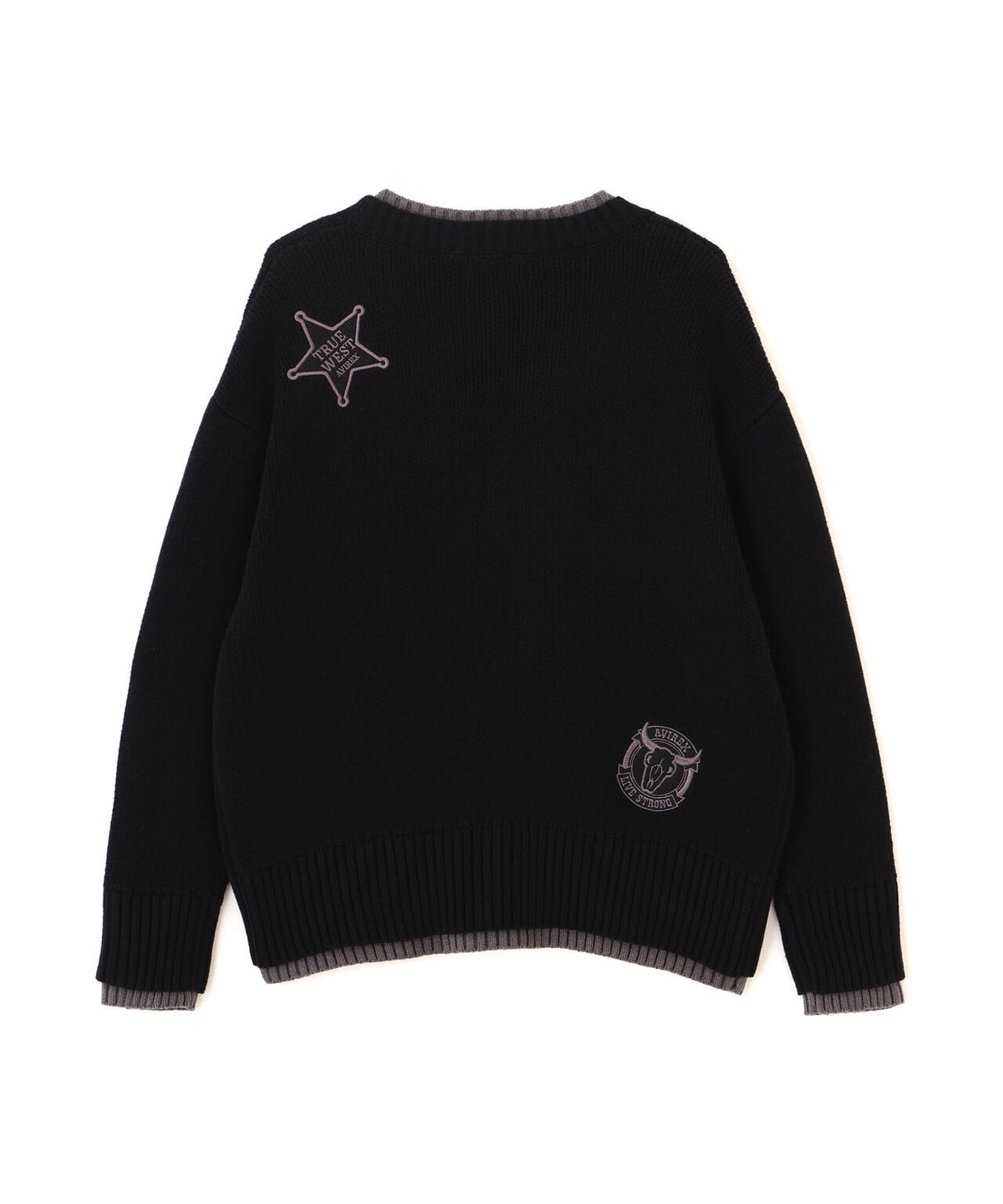 《直営店限定》COWBOY PATCH KNIT CARDIGAN