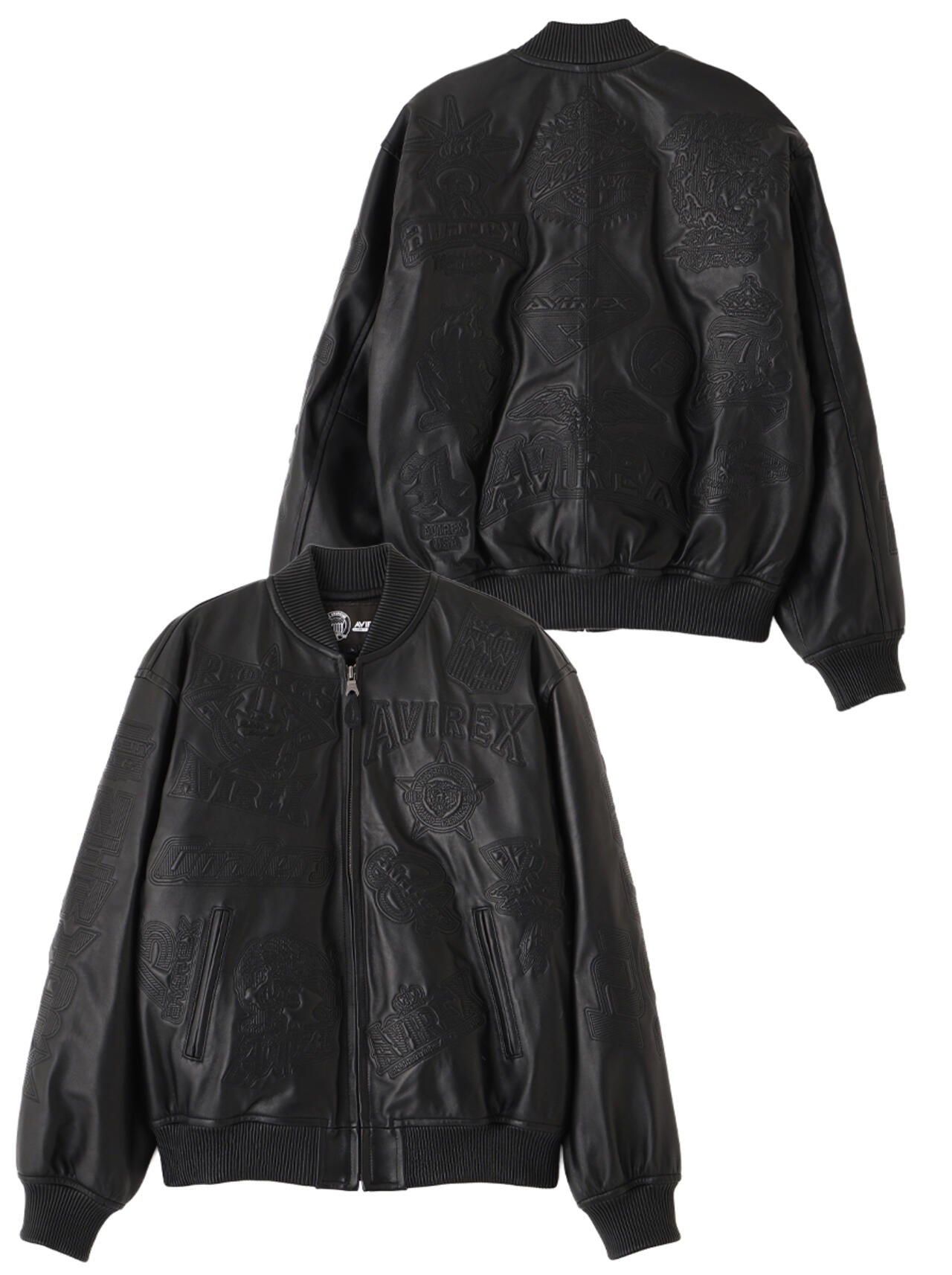 VARSITY ARCHIVE GRAPHIC LEATHER JACKET | AVIREX（アヴィレックス
