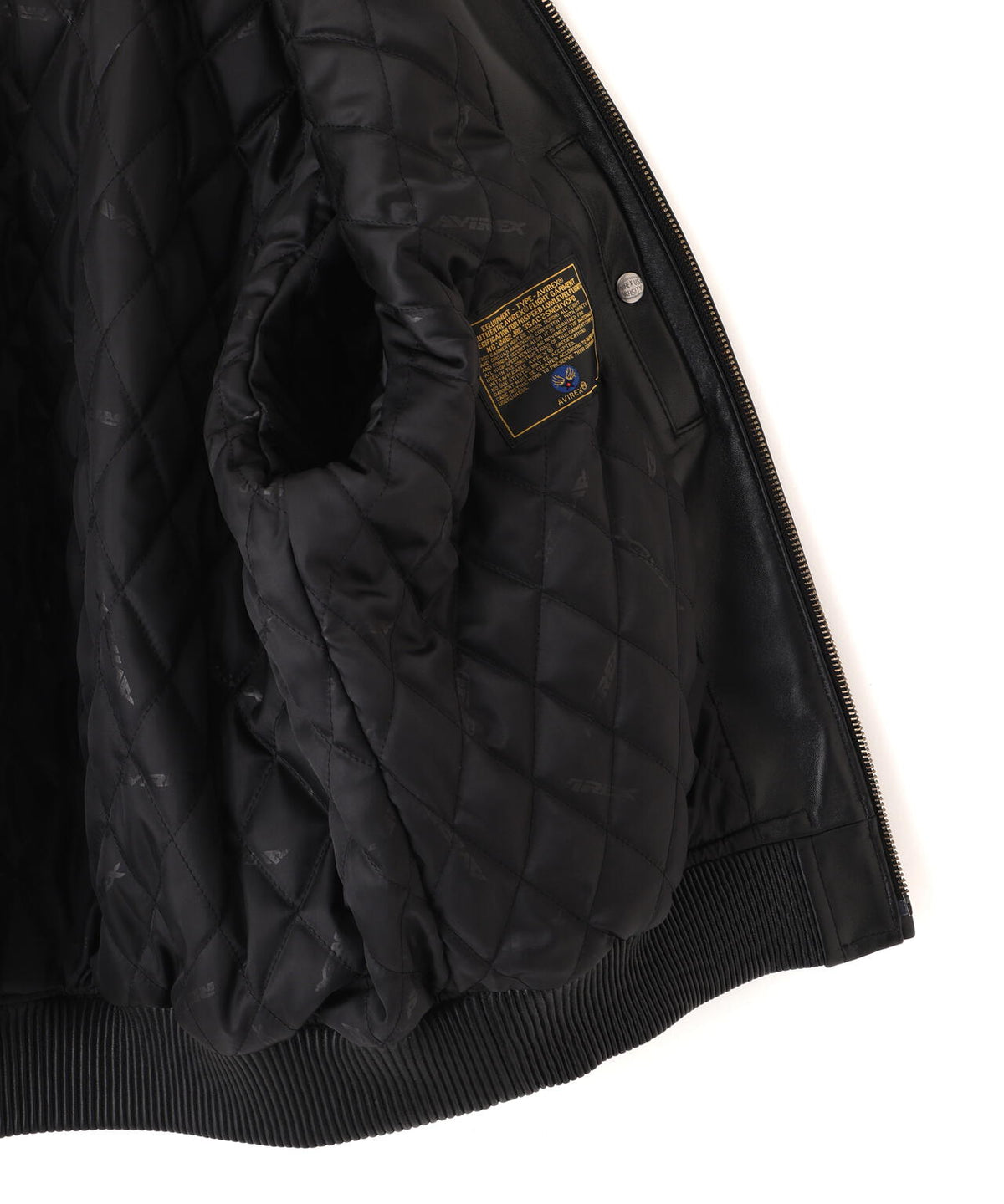 VARSITY ARCHIVE GRAPHIC LEATHER JACKET