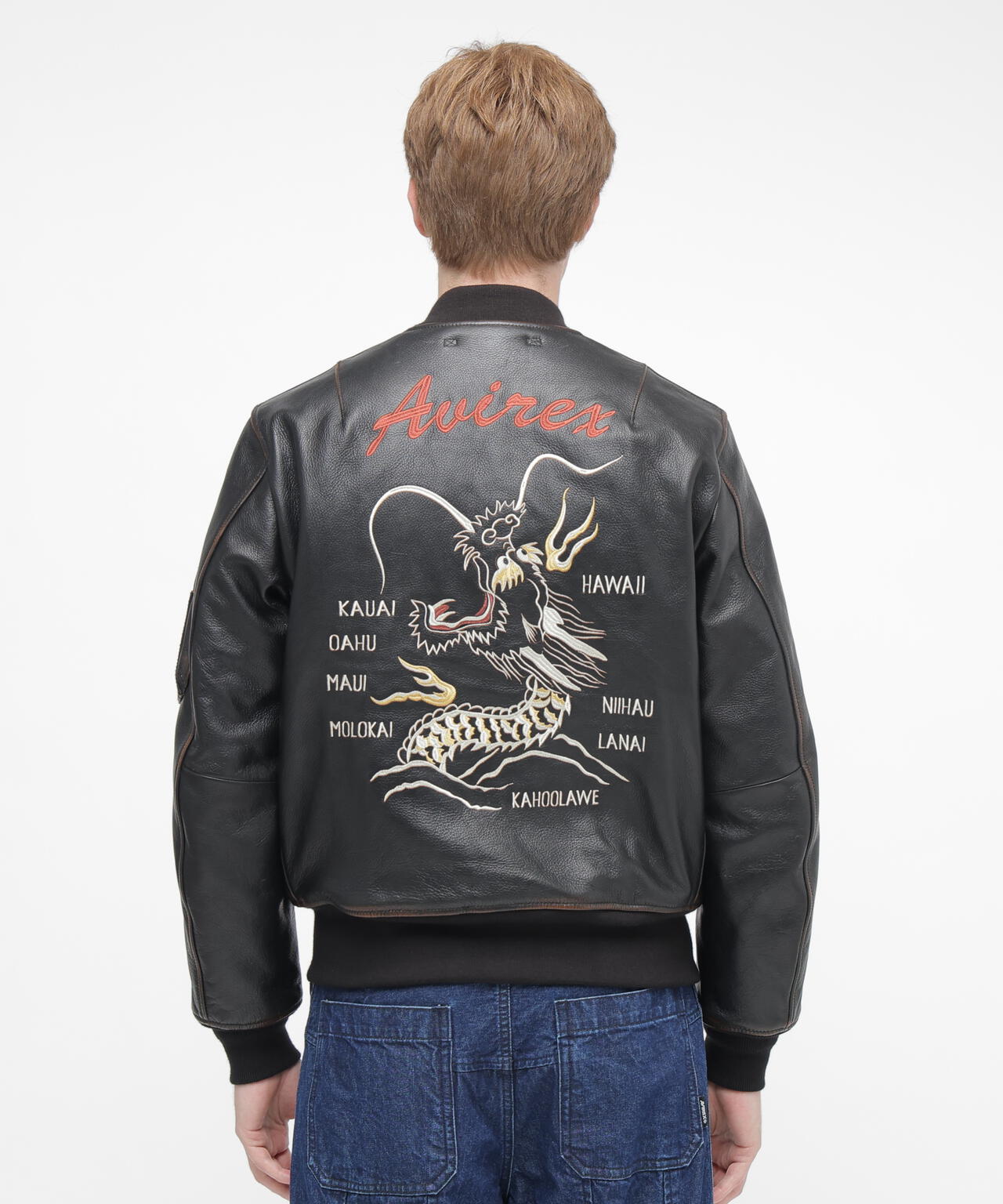 直営店限定》MA-1 LEATHER ”DRAGON” | AVIREX（アヴィレックス