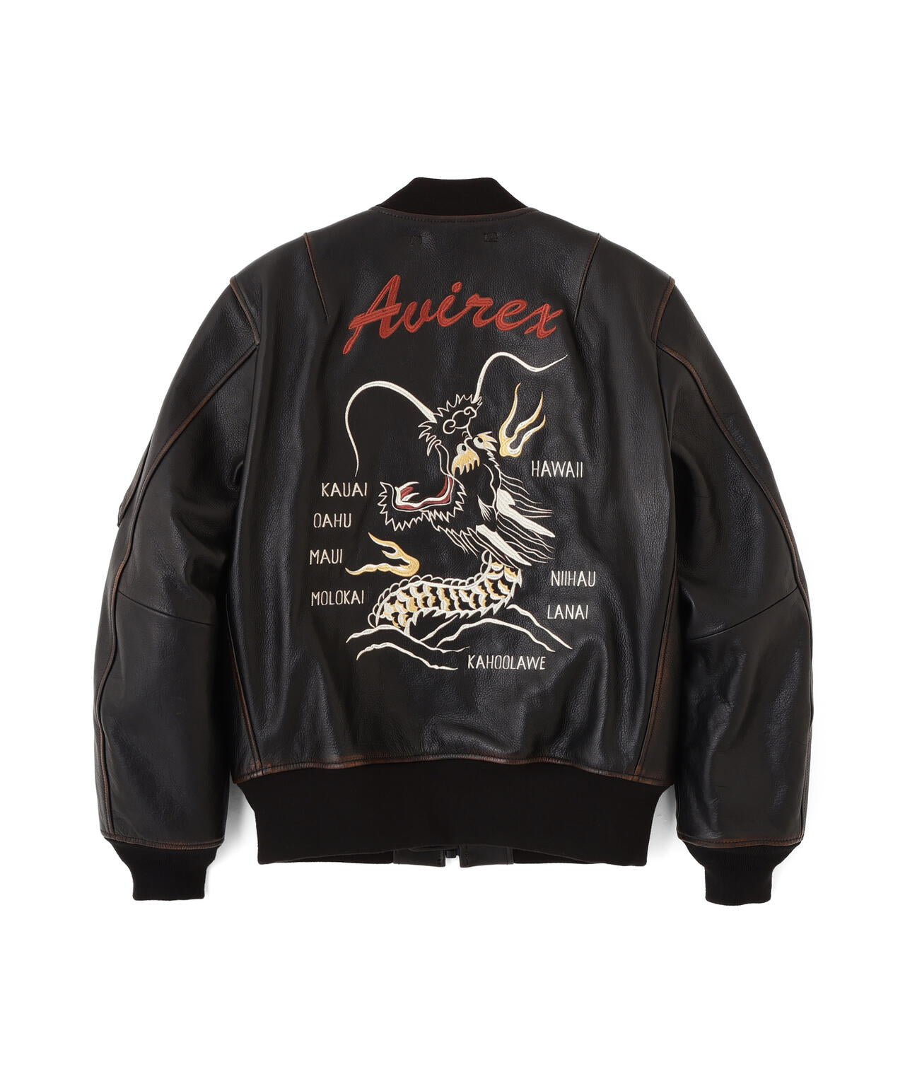 直営店限定》MA-1 LEATHER ”DRAGON” | AVIREX（アヴィレックス