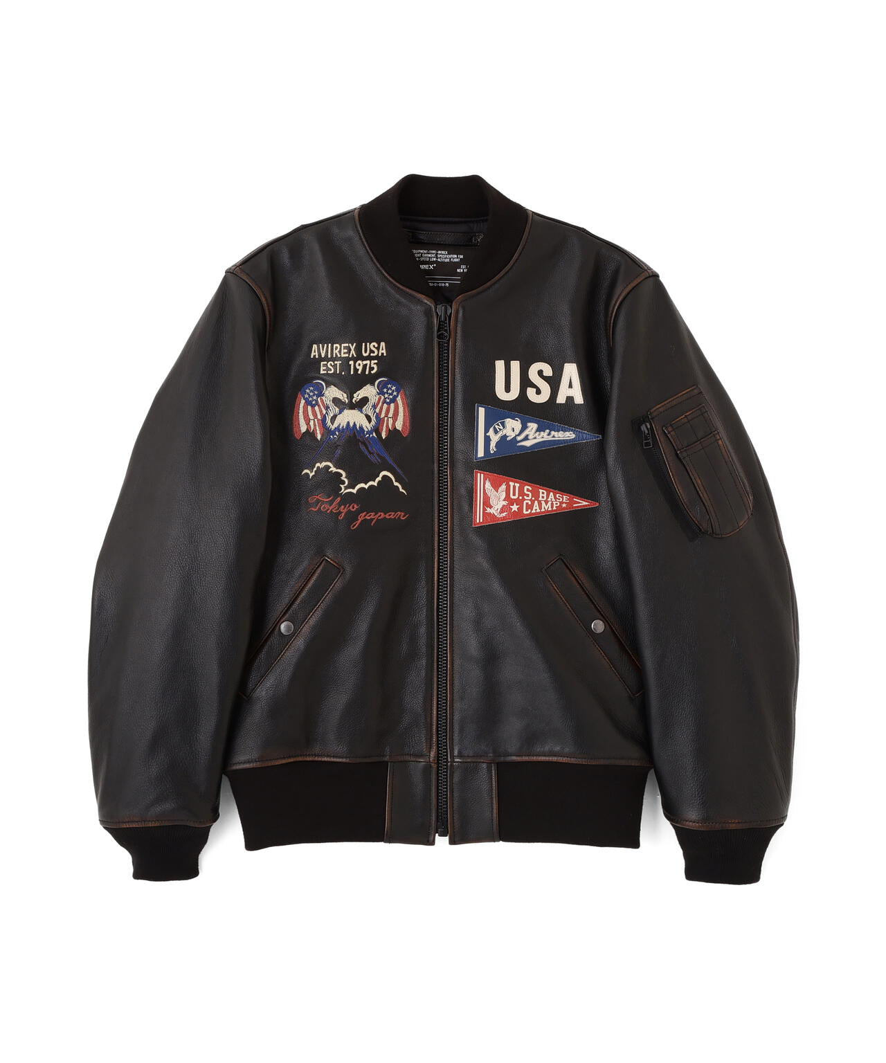 直営店限定》MA-1 LEATHER ”DRAGON” | AVIREX（アヴィレックス