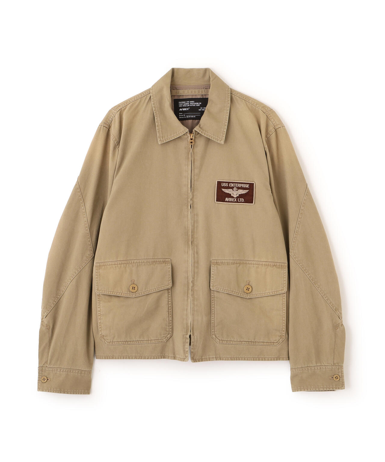 《NAVAL COLLECTION》M-421A SUMMER FLIGHT JACKET
