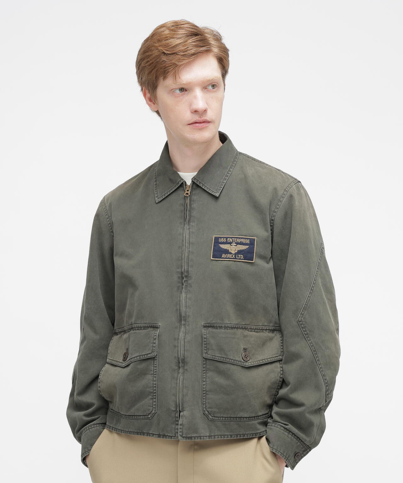 《NAVAL COLLECTION》M-421A SUMMER FLIGHT JACKET