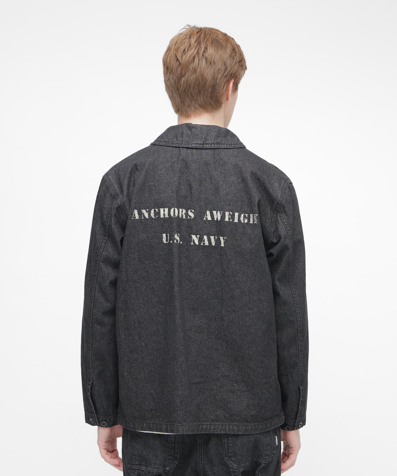 《NAVAL COLLECTION》M-43 DENIM SHAWL COLLAR JACKET