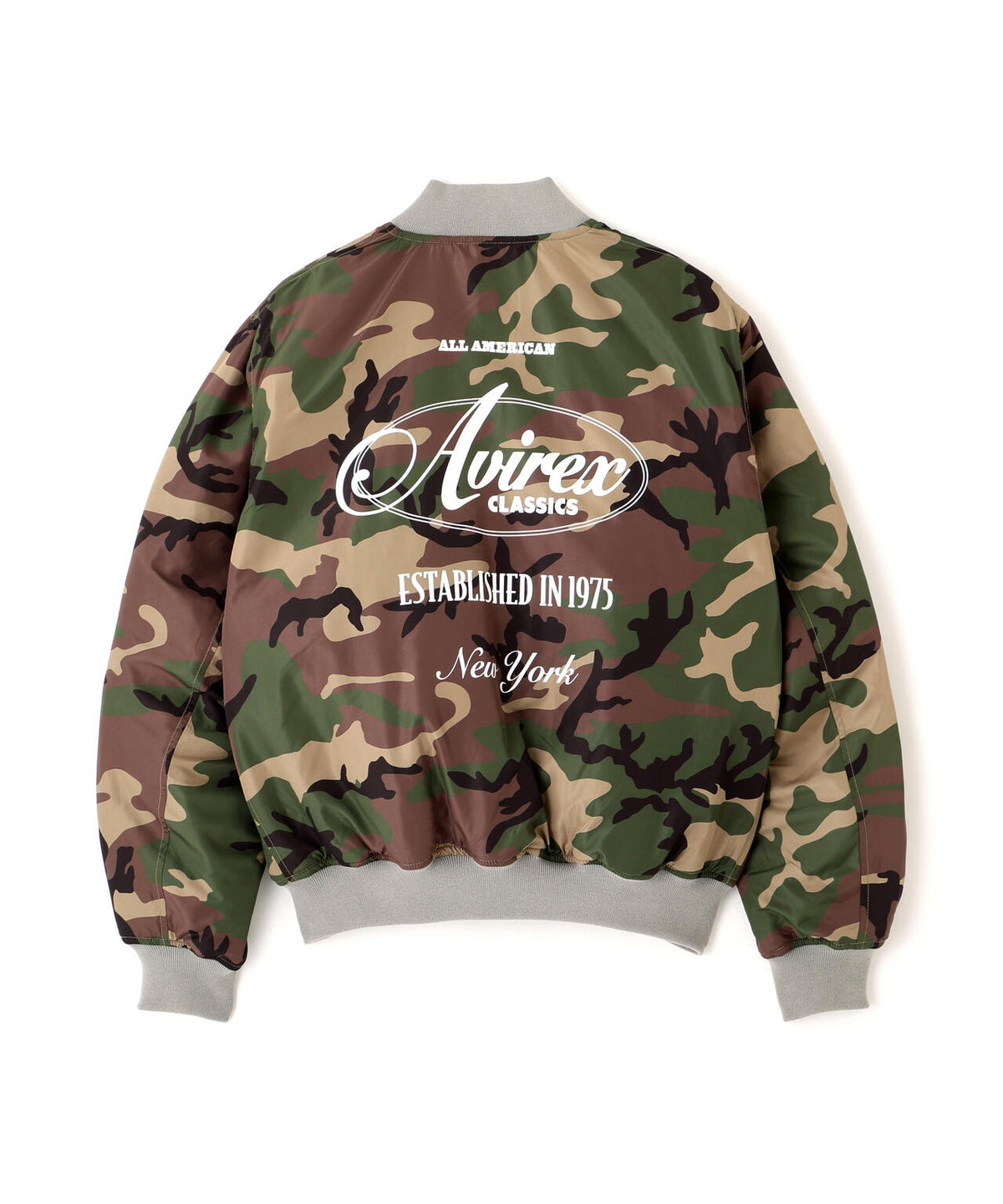 REVERSIBLE QUILTED VARSITY JACKET