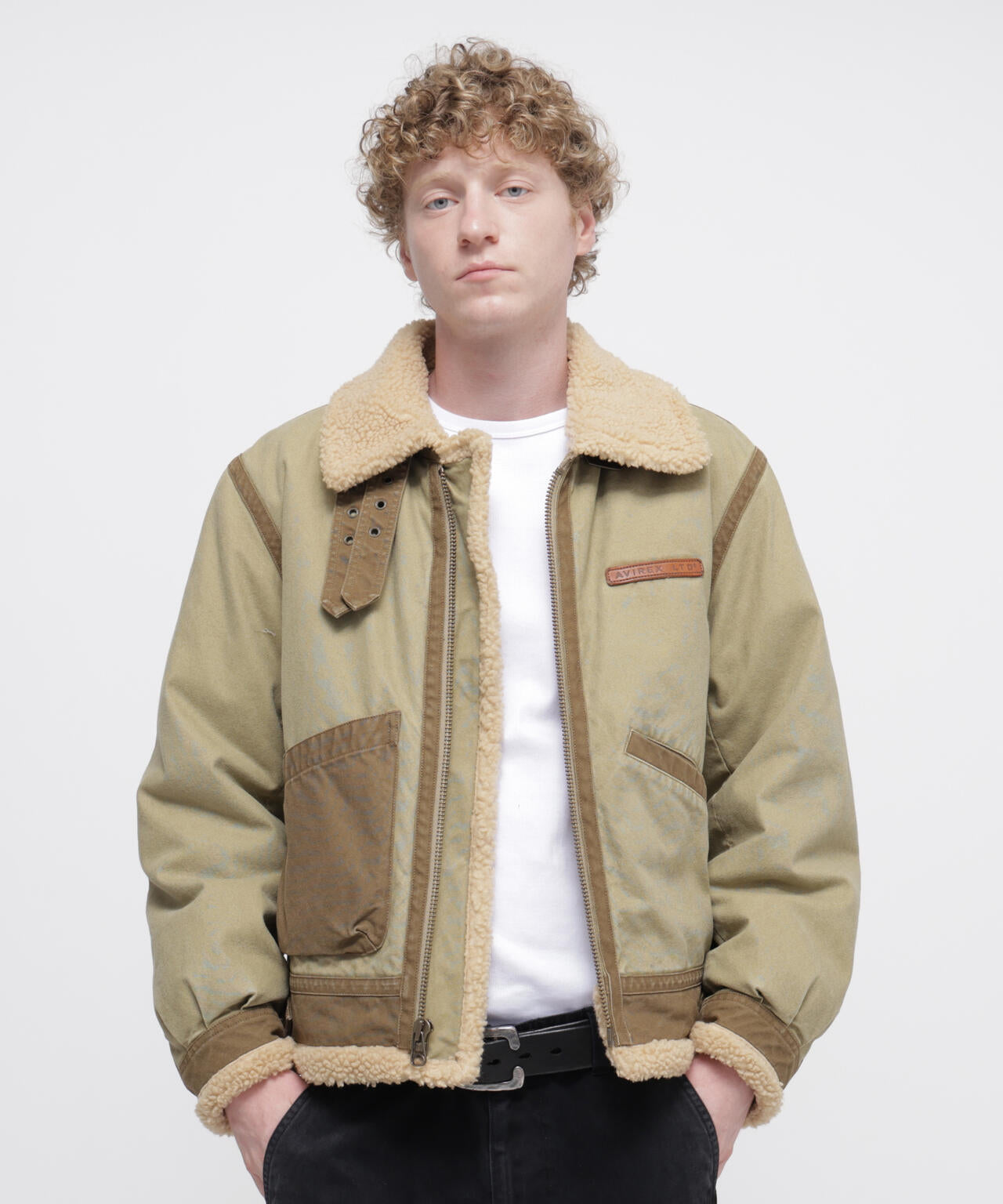 ジャケット・アウター AVIREX cargo cotton jacket Y2K CLASSIC COTTON B-3 JACKET | AVIREX（アヴィレックス） ｜【公式