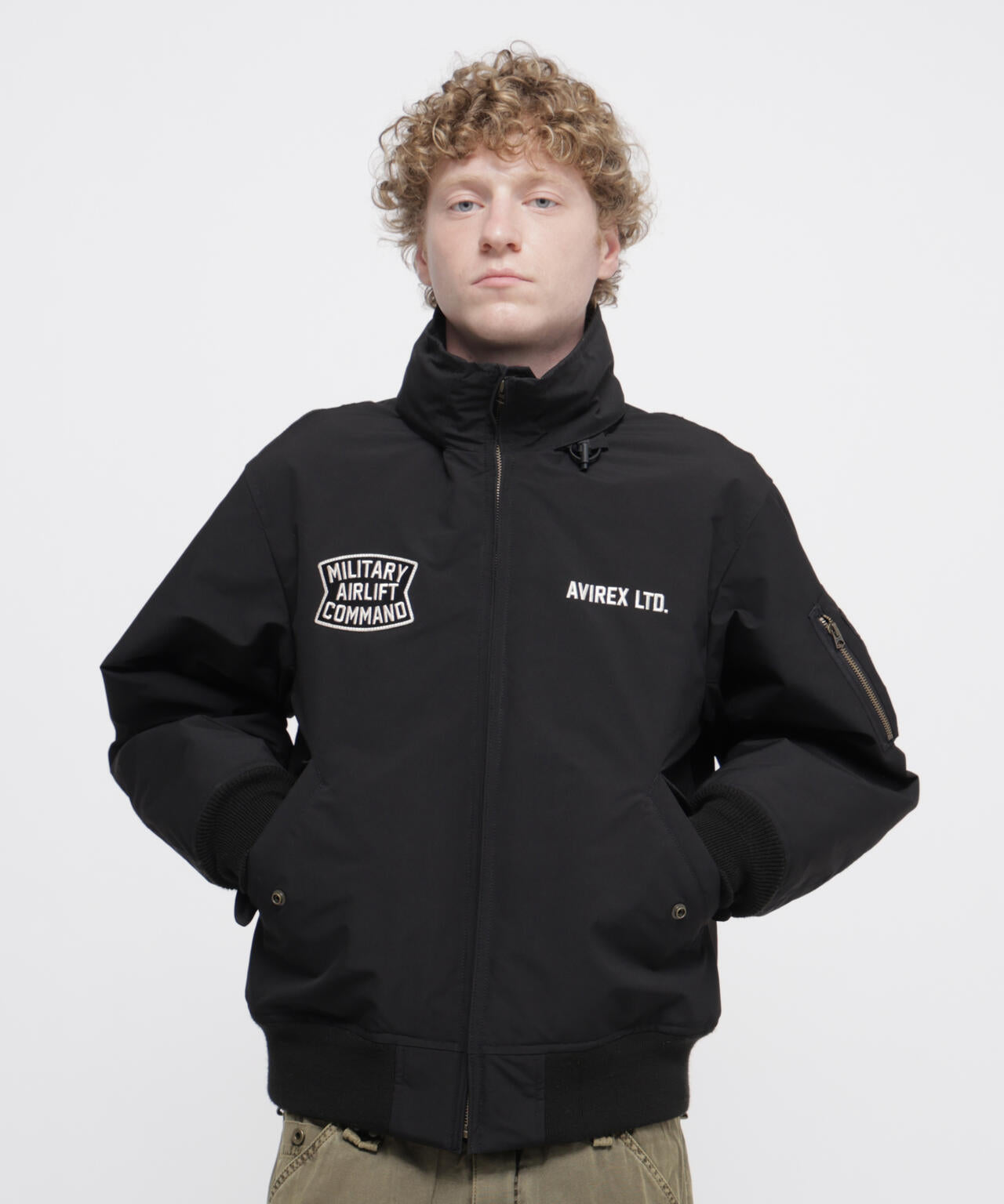 URBAN-TUNED STAND COLLAR MA-1 | AVIREX（アヴィレックス） ｜【公式