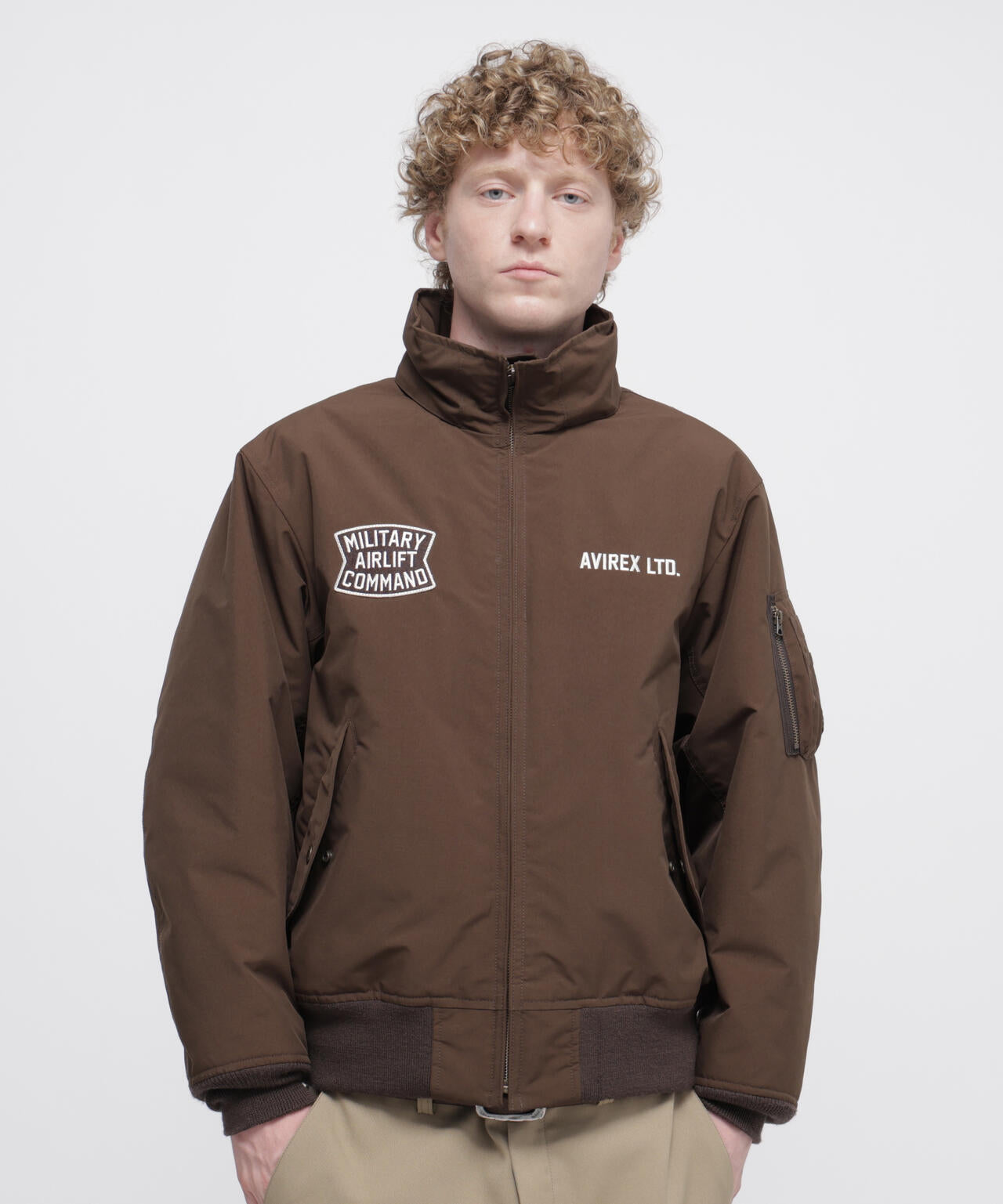 URBAN-TUNED STAND COLLAR MA-1 | AVIREX（アヴィレックス） ｜【公式