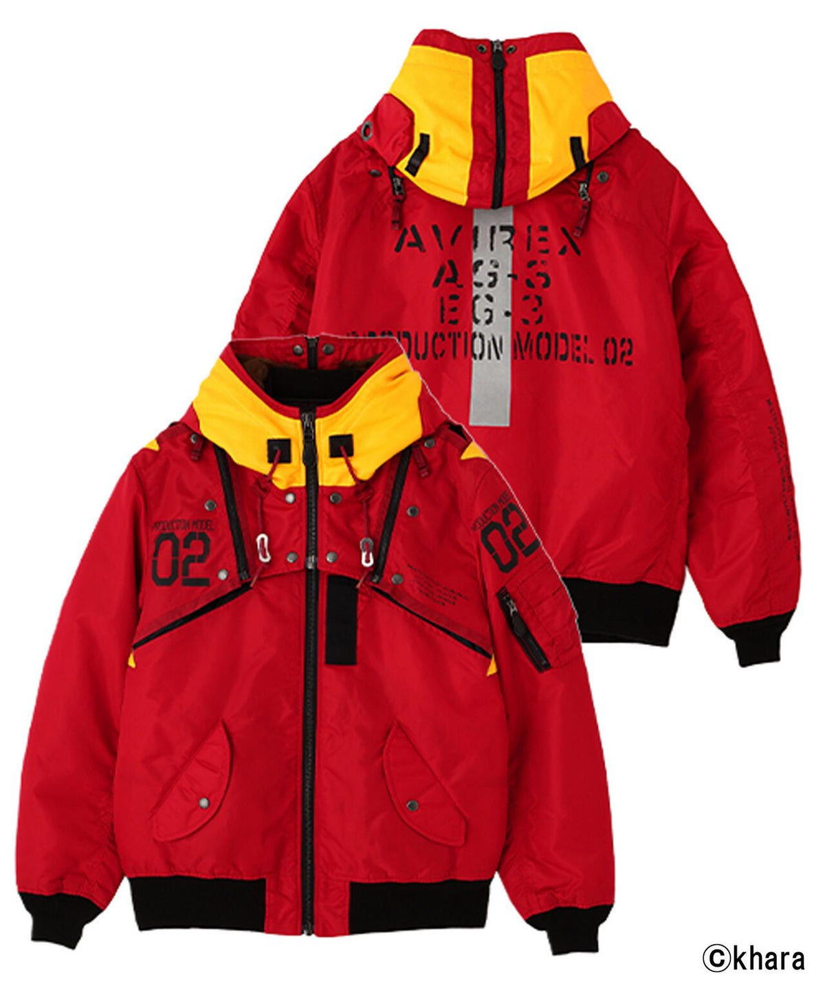 《AVIREX × RADIO EVA》EVANGELION REMODEL