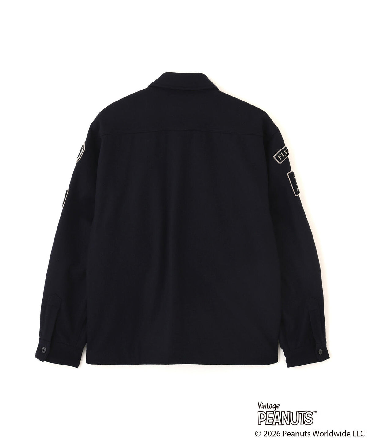 《AVIREX × PEANUTS》CPO SHIRT ”FLYING ACE”