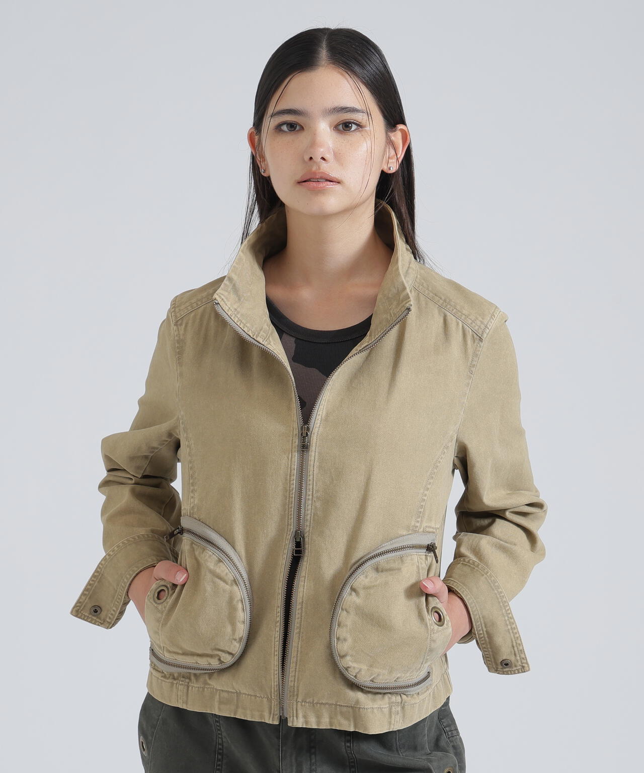 NAVAL COLLECTION》POCKET ZIP DETAILE JACKET | AVIREX
