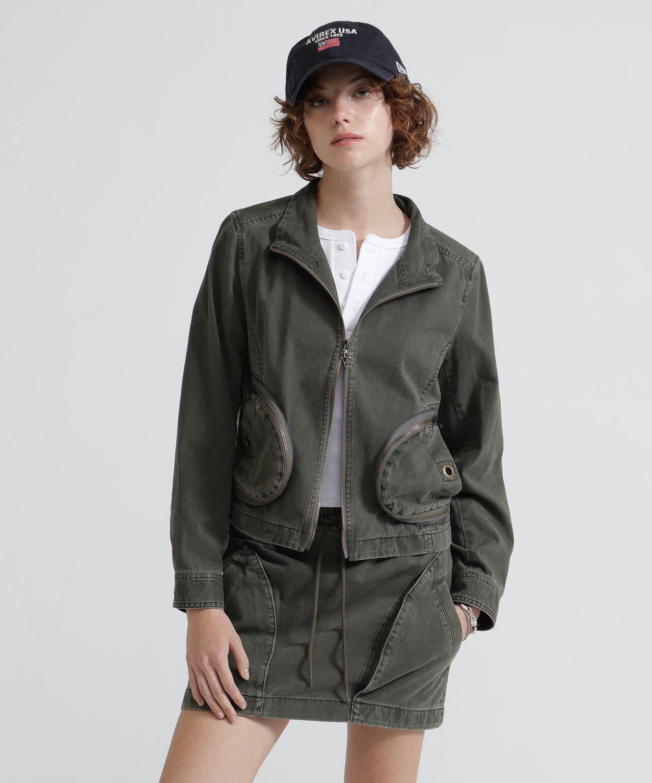 《NAVAL COLLECTION》POCKET ZIP DETAILE JACKET