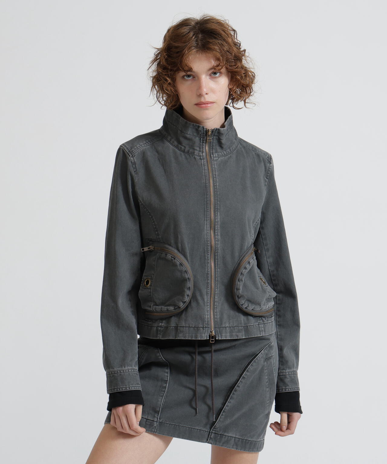 《NAVAL COLLECTION》POCKET ZIP DETAILE JACKET