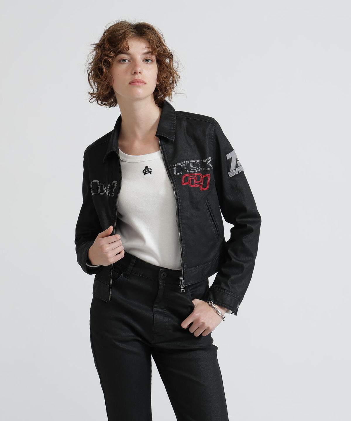 GOALERS DENIM TIGHT JACKET