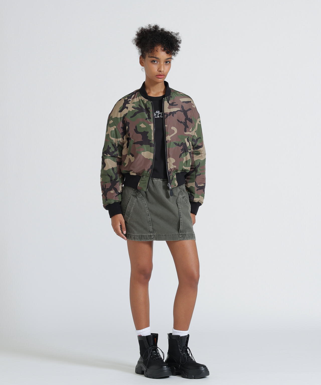 WOMAN》REVERSIBLE QUILTED VARSITY JACKET | AVIREX（アヴィレックス