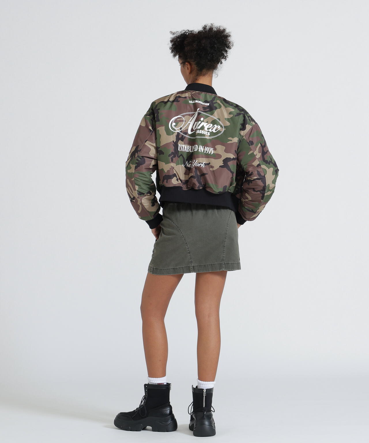 WOMAN》REVERSIBLE QUILTED VARSITY JACKET | AVIREX（アヴィレックス