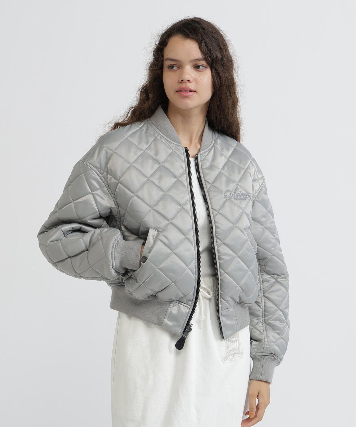 REVERSIBLE QUILTED VARSITY JACKET
