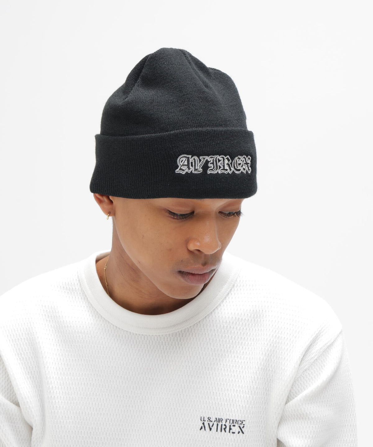 VARSITY OLD ENGLISH ARCH LOGO KNITWATCH