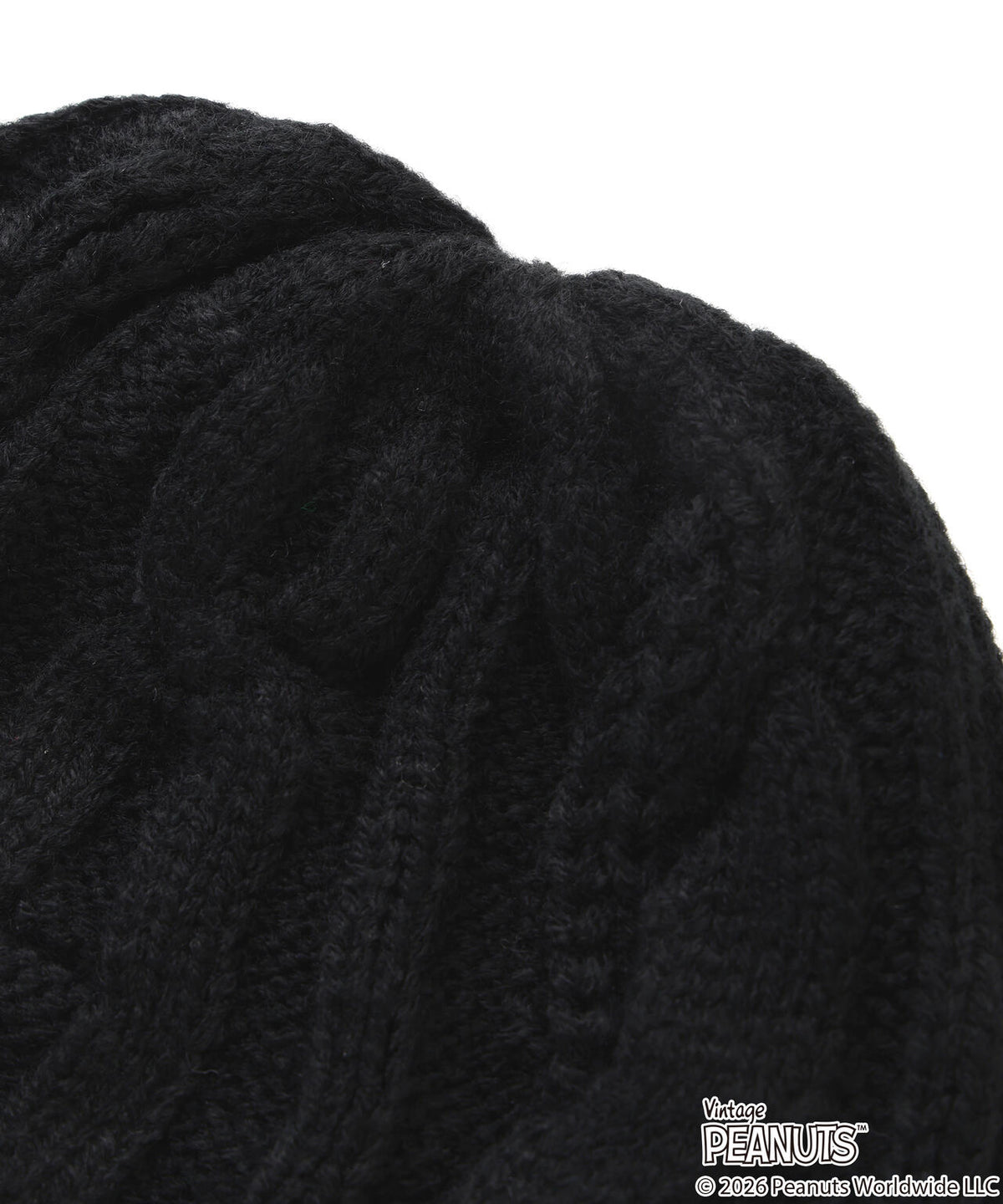 《AVIREX × PEANUTS》CABLE KNIT CAP