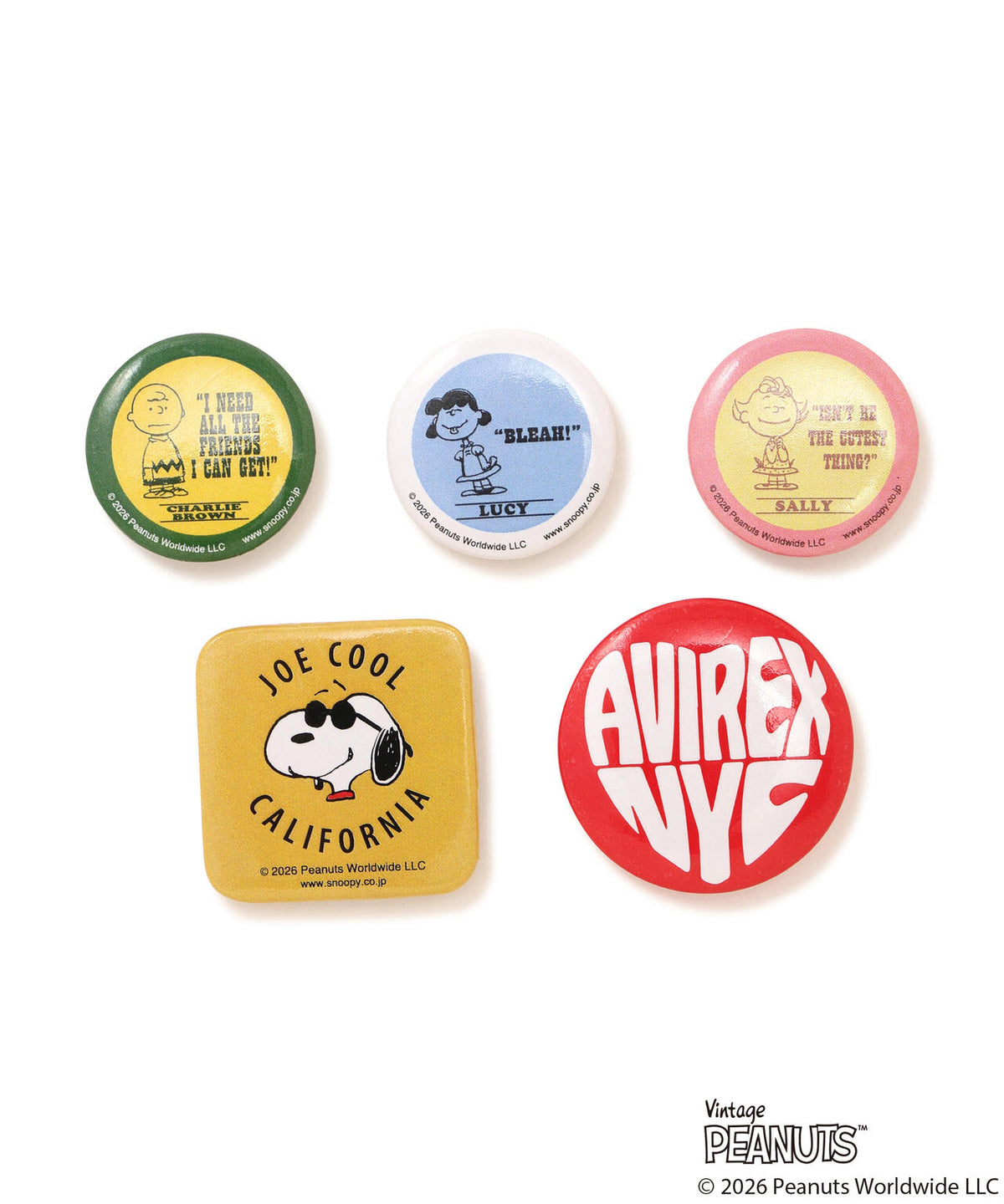 《AVIREX×PEANUTS》JOE COOL DENIM MINI TOTE BAG