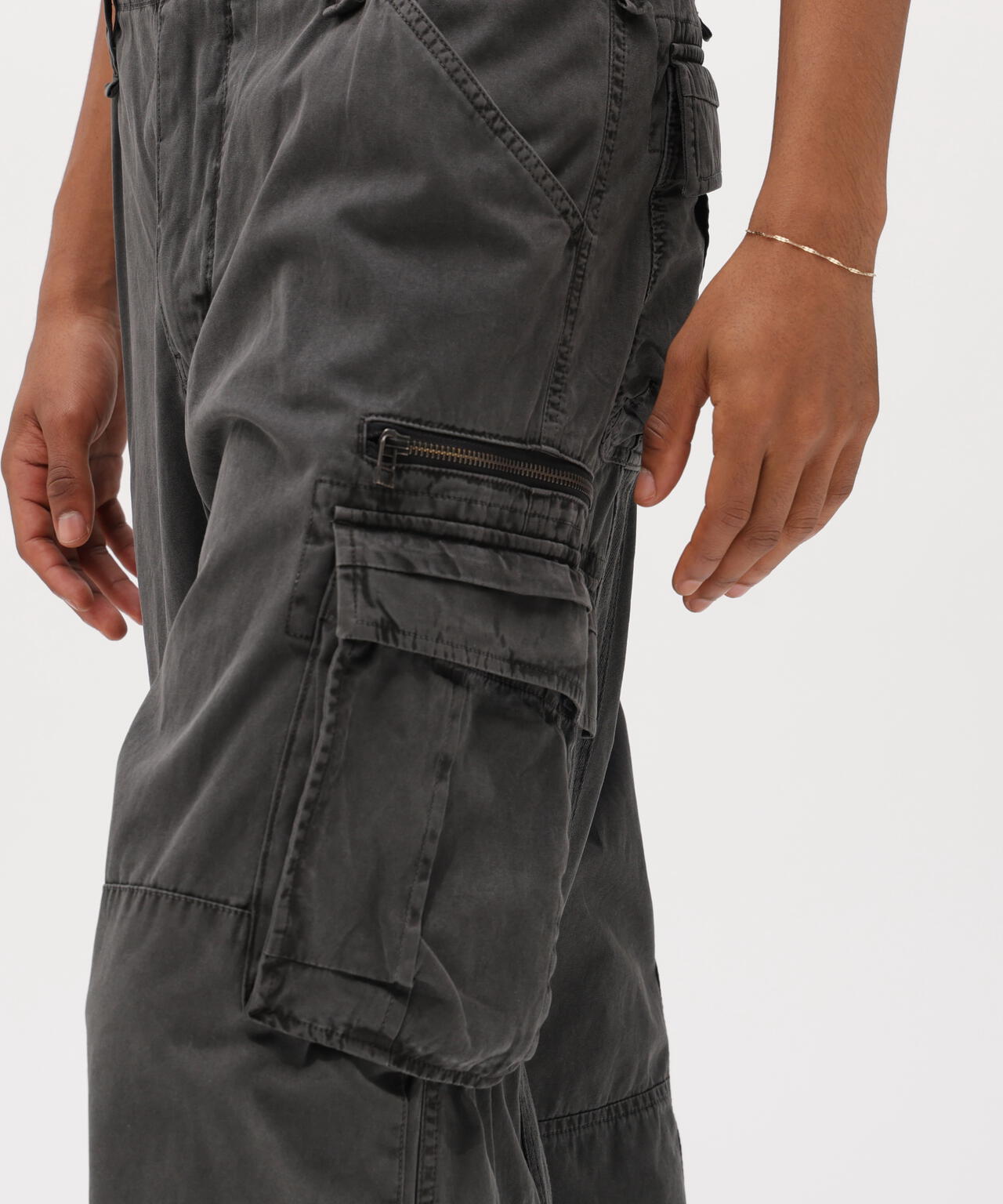 PIGMENT TAPING CARGO PANTS