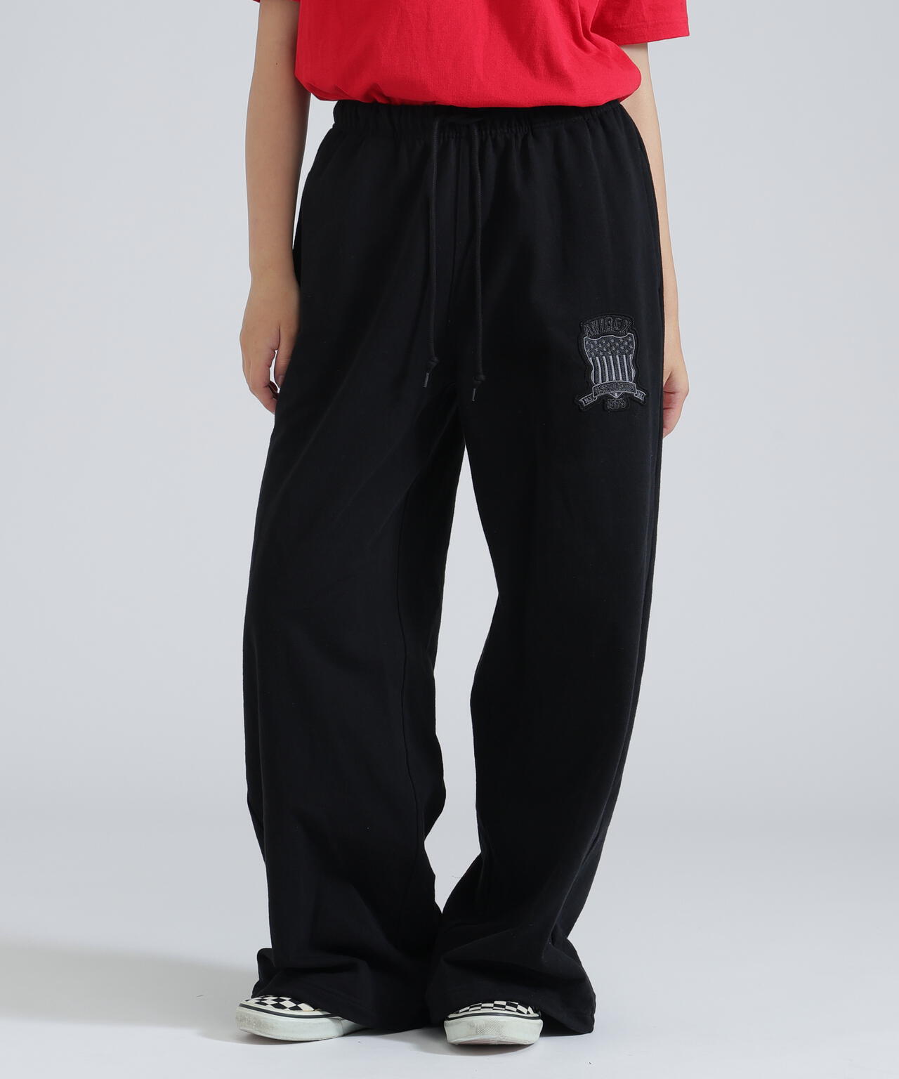 WOMAN》SIGNATURE VARSITY LOGO SWEAT PANTS | AVIREX（アヴィレックス