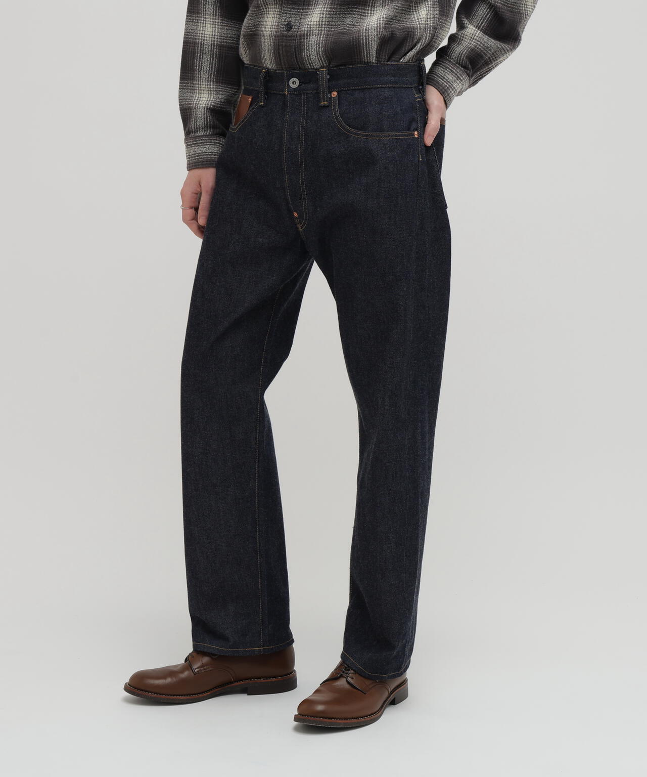 AVIREX HERITAGE DENIM Type-1 PANTS ”LEATHER” | AVIREX
