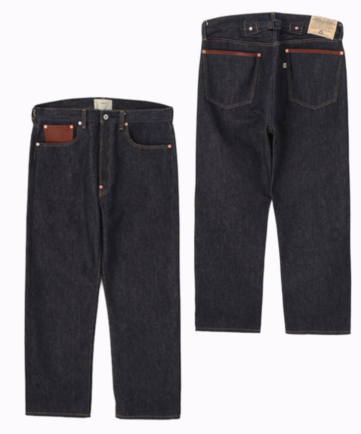 AVIREX HERITAGE DENIM Type-1 PANTS ”LEATHER” | AVIREX 