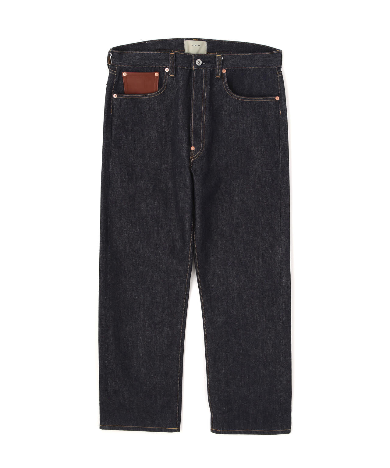 AVIREX HERITAGE DENIM Type-1 PANTS ”LEATHER” | AVIREX