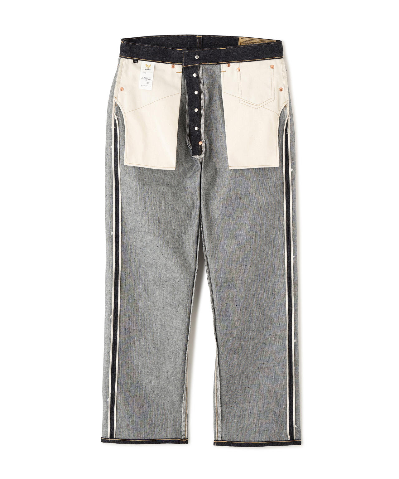 AVIREX HERITAGE DENIM Type-1 PANTS ”LEATHER” | AVIREX