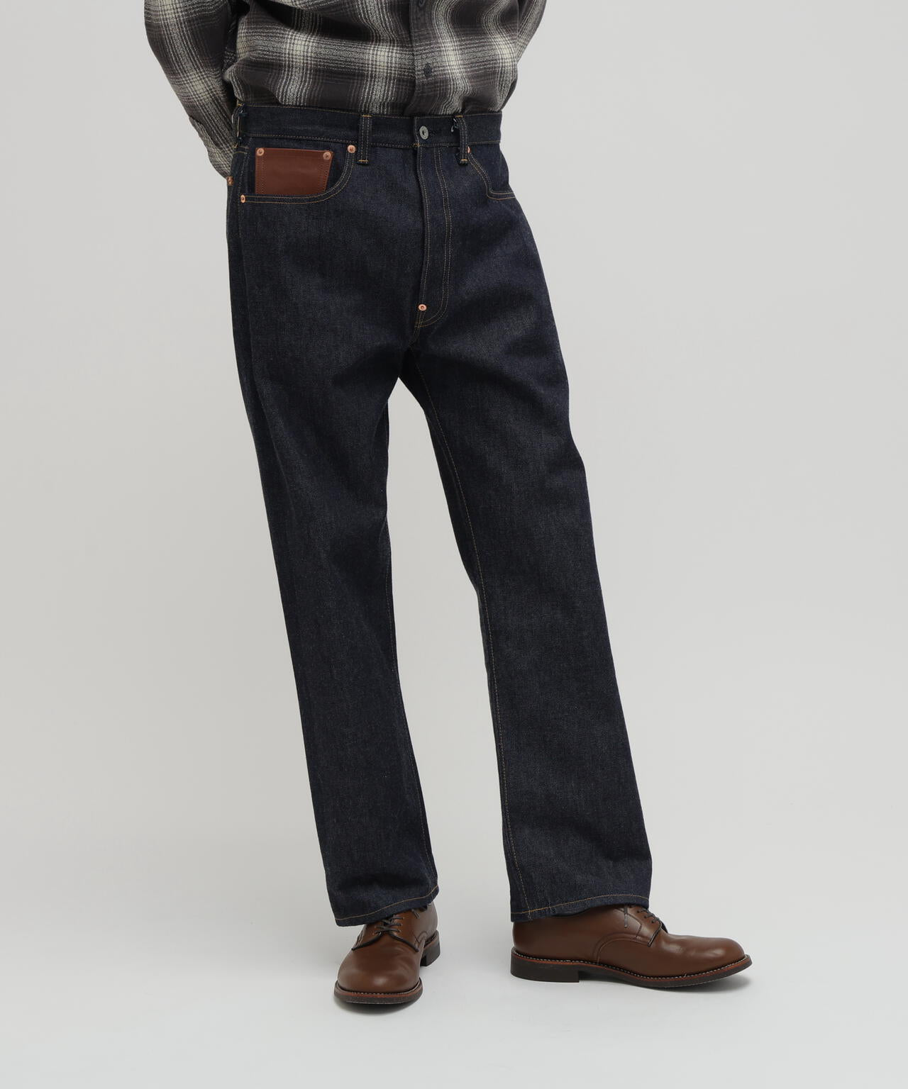 AVIREX HERITAGE DENIM Type-1 PANTS ”LEATHER” | AVIREX